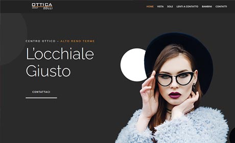 Sito web Ottica Zolli