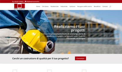 Sito web per impresa edile Zanardi