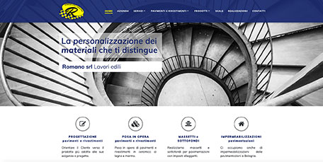 Sito Per Impresa Edile