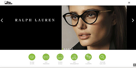 Sito Internet Per Negozio Di Ottica In Provincia Bologna
